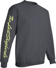Load image into Gallery viewer, TLS Sleeve Script Crew Neck