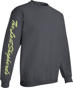 TLS Sleeve Script Crew Neck